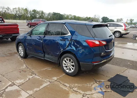 2020 Chevrolet Equinox Fwd 2Fl из США, поврежденный, VIN 2GNAXJEV1L6114313